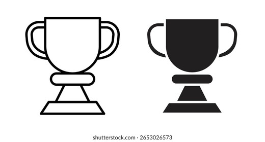 Goblet icon Logo Design Vector Template Illustration