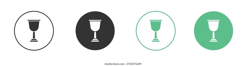 Pictogramas de icono de copa. Vector EPS 10