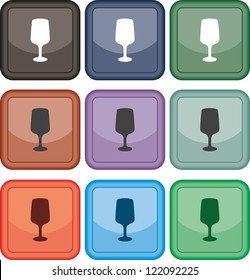 Goblet, icon, vector
