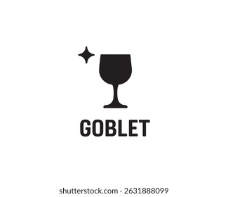 Goblet icon vector design illustration