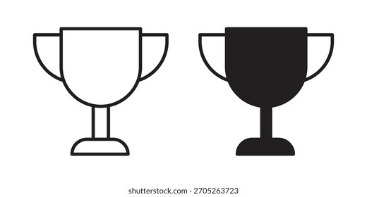 Goblet-Symbol Isoliertes Vektordesign-Element. EPS10