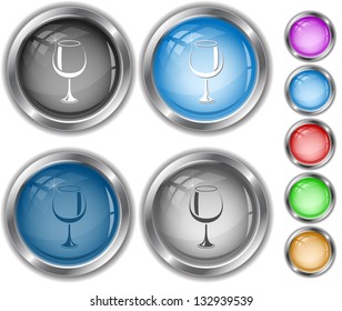 Goblet. Internet buttons.