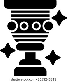 Goblet New Creative Icon Design Vektor