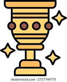 Goblet New Creative Icon Design Vektor