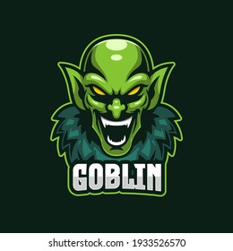 Goblin E-sports Mascot Logo Template
