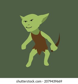 Goblin Flat Illustration And Image