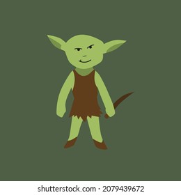 Goblin Flat Illustration And Image