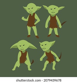 Goblin Flat Illustration And Image