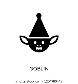 Goblin icon. Goblin symbol design from Fairy tale collection. Simple element vector illustration on white background.