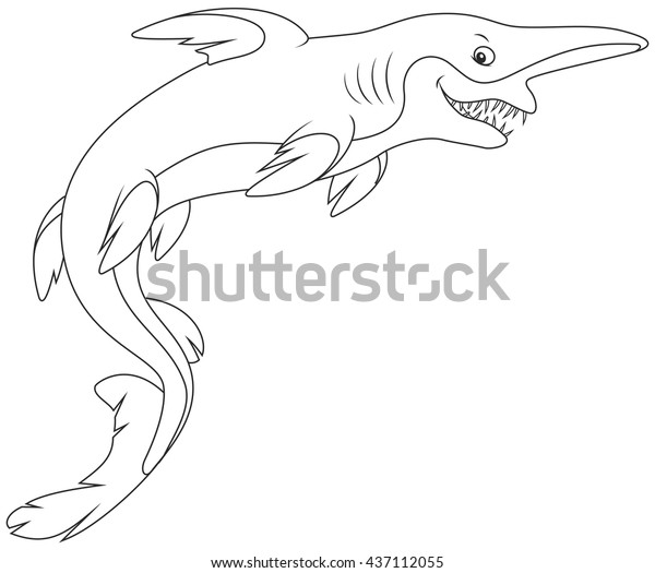 goblin shark stock vector royalty free 437112055