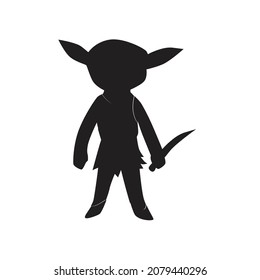 Goblin Silhouette Illustration And Pictures