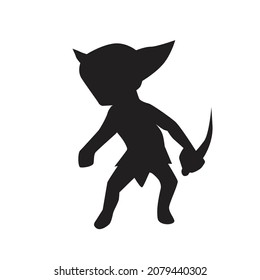 Goblin Silhouette Illustration And Pictures