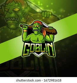 Goblins esport mascot logo design