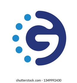 gochain coin vector logo