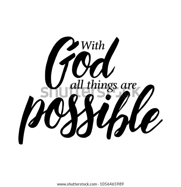 with god all things are possible craft diy key holder