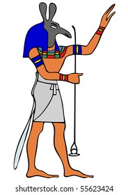 God of Ancient Egypt - Set - Seth - god of storms