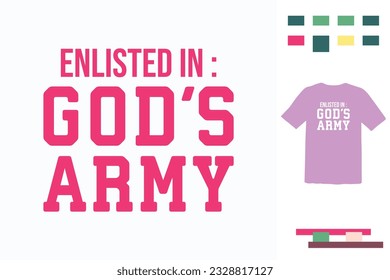 God army t shirt design