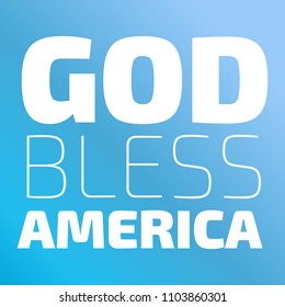 God Bless America