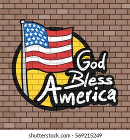 God Bless America message