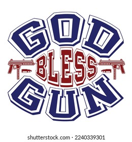 God Bless Gun nice poster