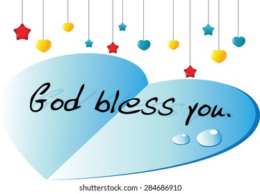God bless you
