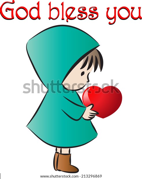 God Bless You Stock Vector Royalty Free 213296869