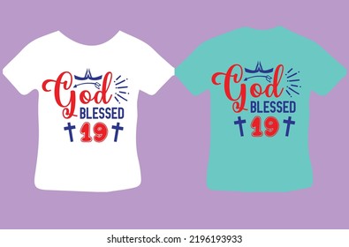 God Blessed 19 design file