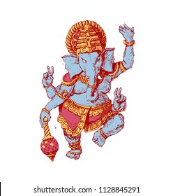 God Ganesha drawing
