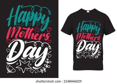God gave me the best mom t-shirt and poster vector design template. Mother's day t-shirt print with a quote. Mom quote design for lovely mom for t-shirt print item.