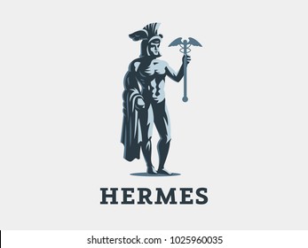 God Hermes holds in the hands of Caduceus