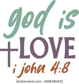 God is love I john 4:8