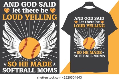 And God said let there be loud yelling so he made softball moms