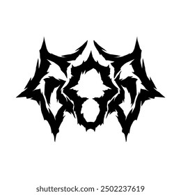 God Text typography with a touch of sharp stiff font, for printing metal t-shirts, rock n roll music, poster gothic lettering design