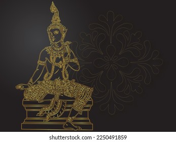 god thai tradition style design