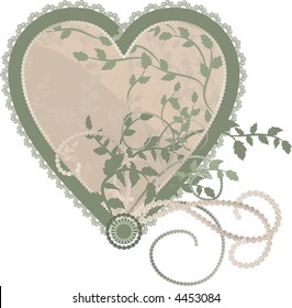 Goddess Divine heart frame.