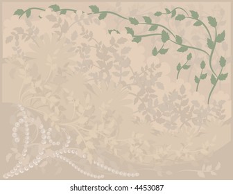 Goddess Divine nature frame.