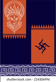 Goddess Durga Festival Background