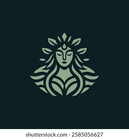 Goddess Nature Logo for sale.