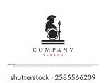 goddess of war athena modern logo