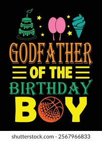 Godfather of the birthday boy Design.