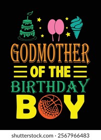 Godmother of the birthday boy Art File.