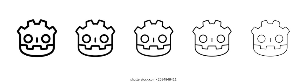 Godot icon Vector logo sign