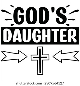 Gods Daughter Vector ,SVG file. svg