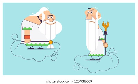 Gods Heaven Cartoon