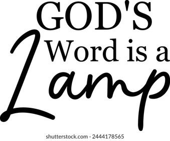 La Palabra de Dios es una lámpara
