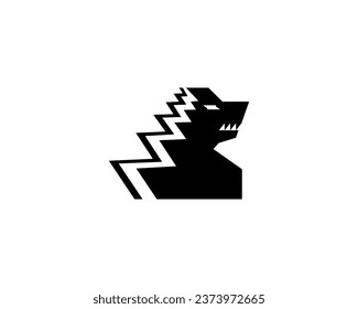 Godzilla-Logo und -Symbol