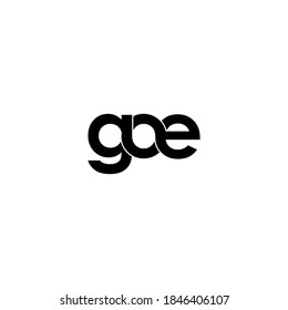 Original-Monogramm-Logo-Design in Großbuchstaben