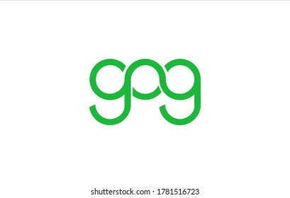 Gog logo vector Templates Simple