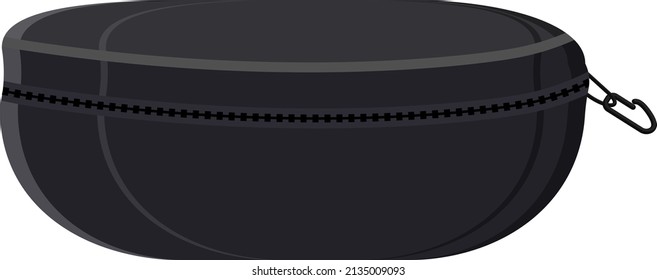 Goggle box, illustration, vector on a white background.