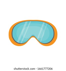 goggle simple illustration vector clip art